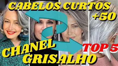 CABELOS CURTOS +50 CHANEL GRISALHO [TOP 